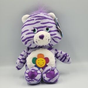 RARE 2005 Care Bears Harmony Bear 8" Tiger Stripe Dazzle Bright – Original tags